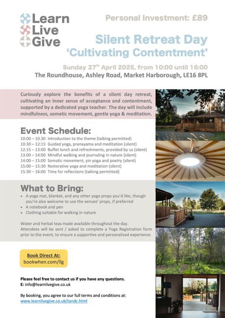 Silent retreat day PDF