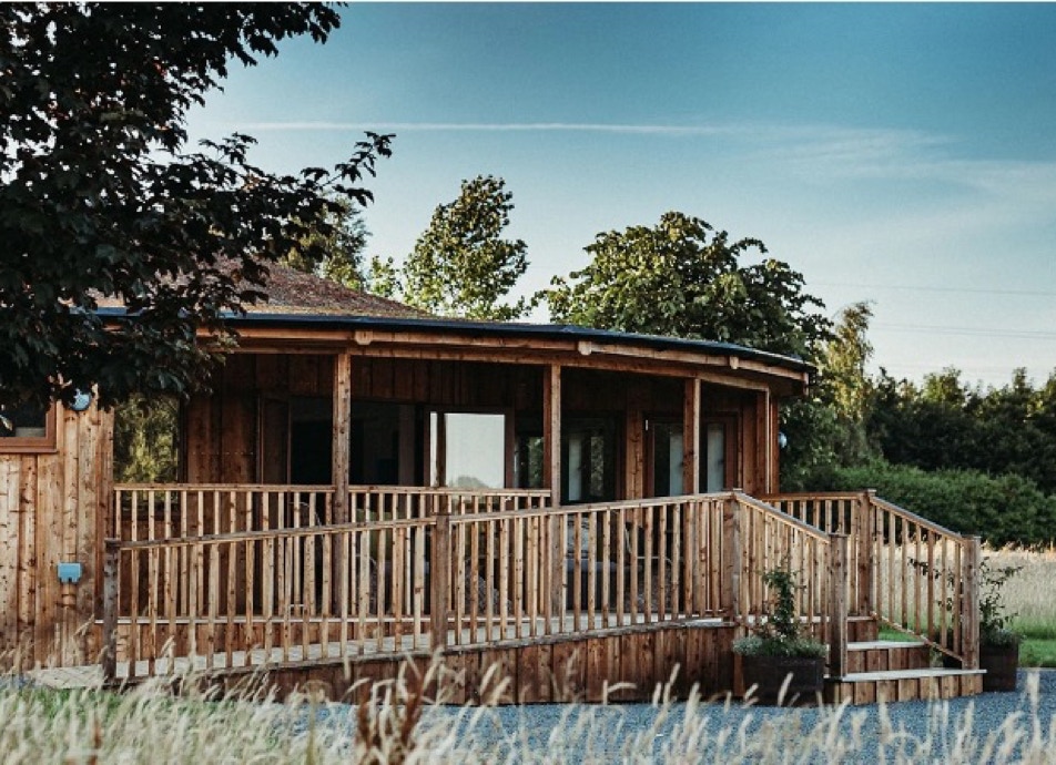 The main building at Roundhouse in Leicestershire